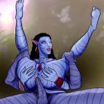 Hot Avatar cartoon porn on Pandora planet